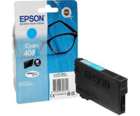 Cartuș cerneala Epson 408L Ink Tank, Cyan, DuraBrite Ultra Ink