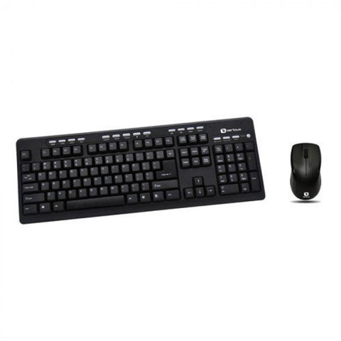 Kit tastatura + mouse Serioux MKM5500, cu fir, multimedia, negru, USB