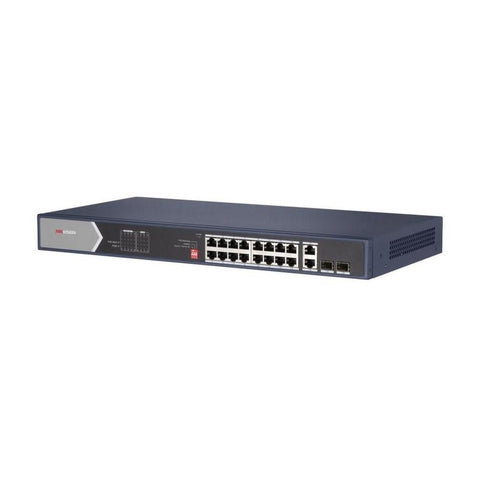 Switch 16 porturi POE Gigabit, Hikvision DS-3E0520HP-E