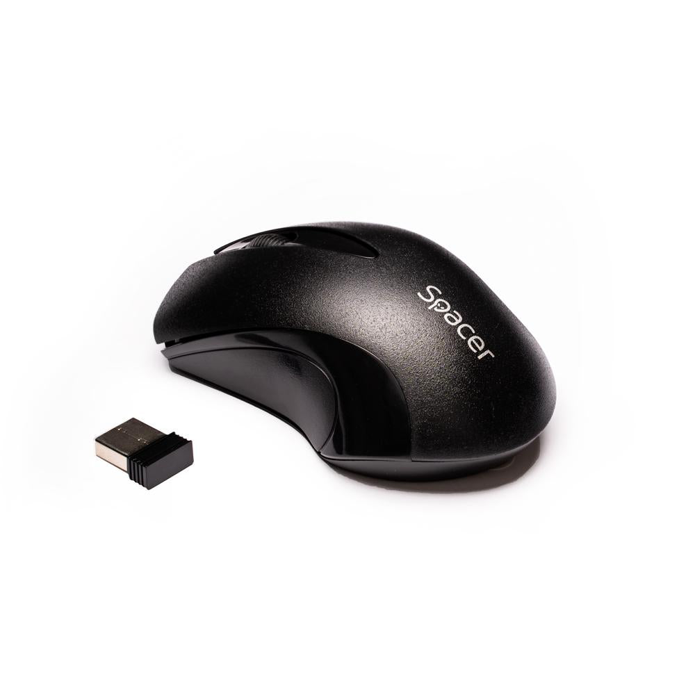 Mouse spacer SPMO-W12, wireless, 1000DPI, 3 butoane, functie auto sleep