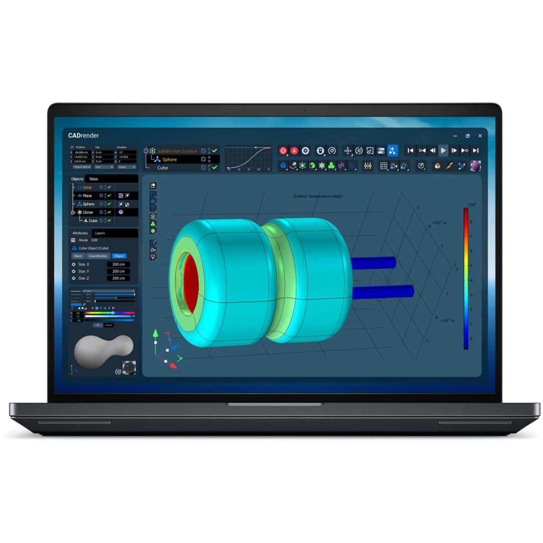 Dell Pro Max 18 Plus MB18250, 18" QHD+ LCD 2560x1600 with 500 nits (DLMB1825U9641RTXW11P)