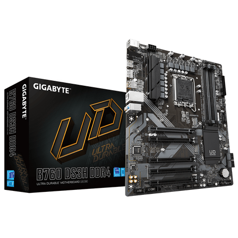 Placă de baza Gigabyte B760 DS3H DDR4 LGA1700 DDR4, 4x sloturi ram
