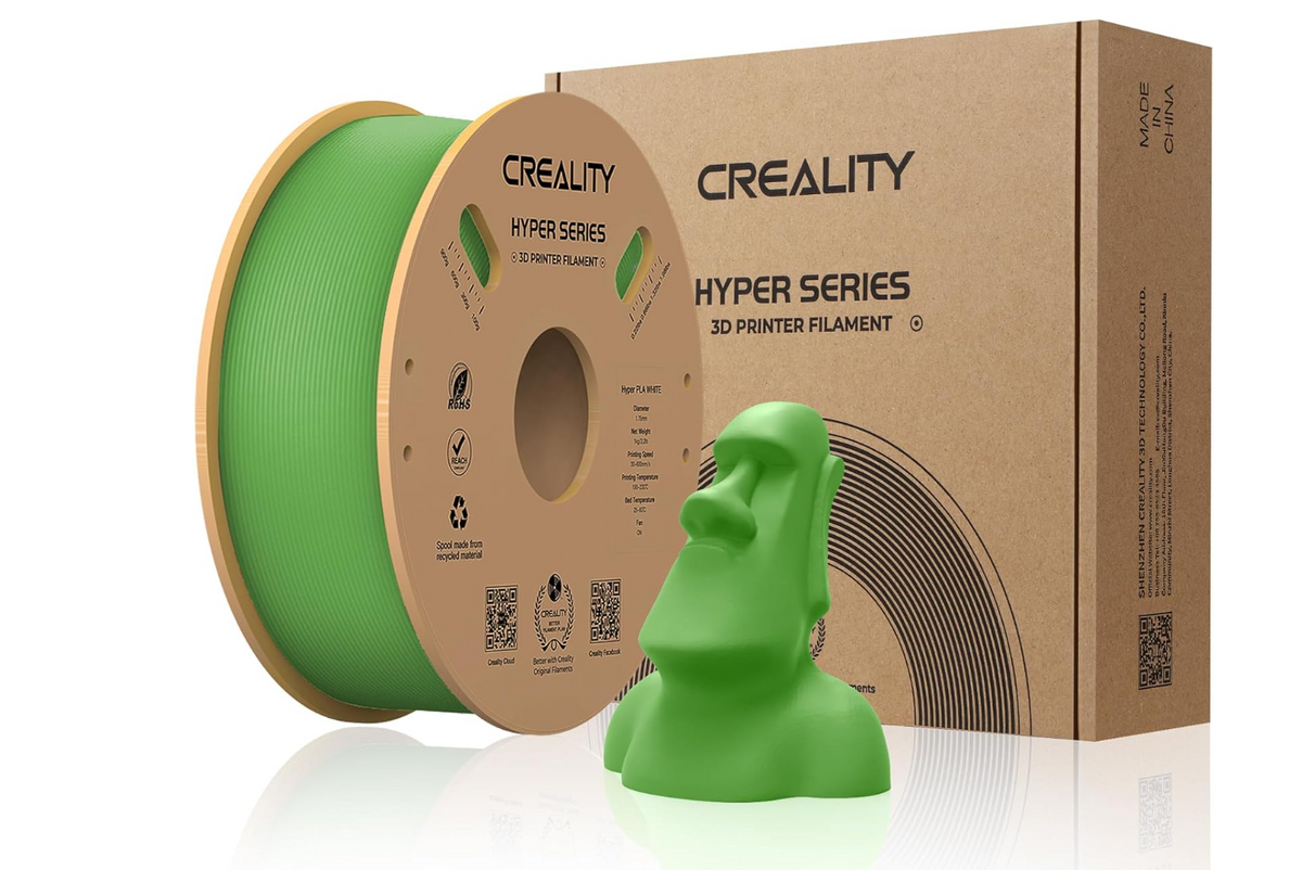 CREALITY HYPER PLA 3D Printer Filament, Green