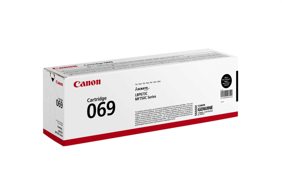 Toner Canon CRG069BK, Negru, capacitate 2100 pagini