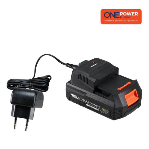 One power by Heinner pachet acm 2.0AH+INCARCATOR 0.5AH