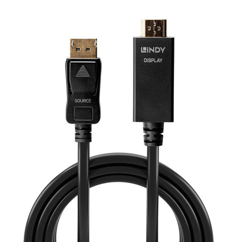 Cablu Lindy DisplayPort la HDMI 10.2G