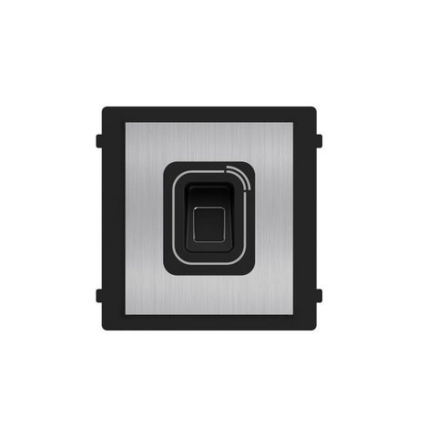 Modul cititor biometric si card Mifare pentru videointerfon modular Hikvision DS-KD-MFB/S