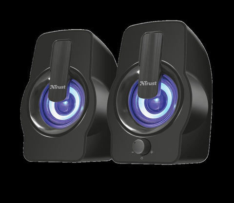 Boxe Stereo Trust Gemi RGB 2.0 Speaker Set - black Specifications General Type of speaker 2.0