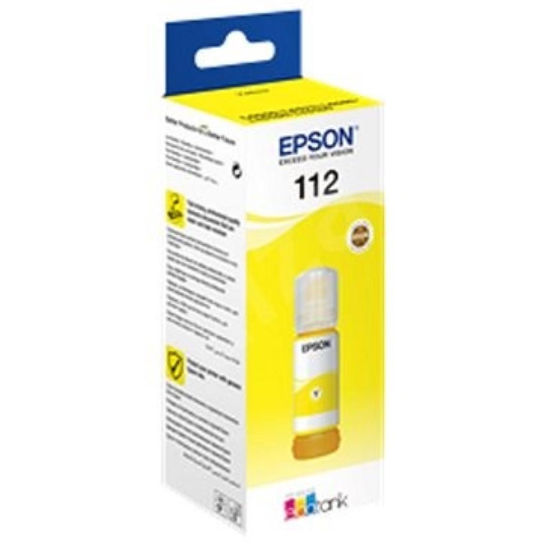 Cartuș cerneala Epson 112 ECOTANK, pigment yellow, capacitate 70ml