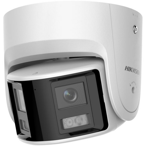 Cameră de supraveghere IP Turret 4MP Hikvision DS-2CD2346G2P- ISU/SL(2.8MM)(C), lentila fixa 2.8mm