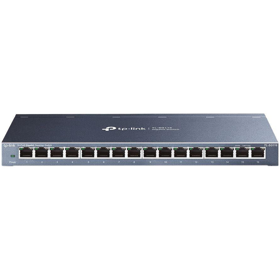 Switch TP-Link 16P-GB unmngd pro switch