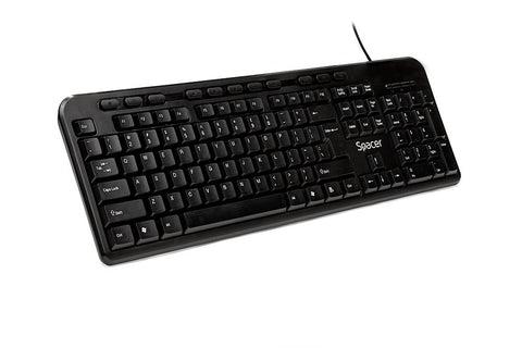Tastatură Spacer SPKB-169 cu fir, USB, multimedia