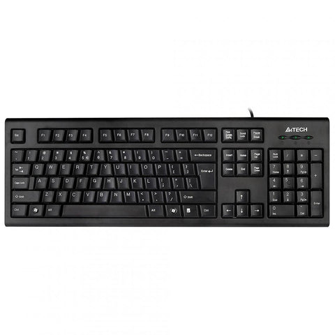 Tastatură cu fir A4Tech KR-85, interfata USB, 105 taste tip rotunjit