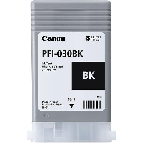 Cartuș cerneala Canon PFI-030BK, Black, capacitate 55ml