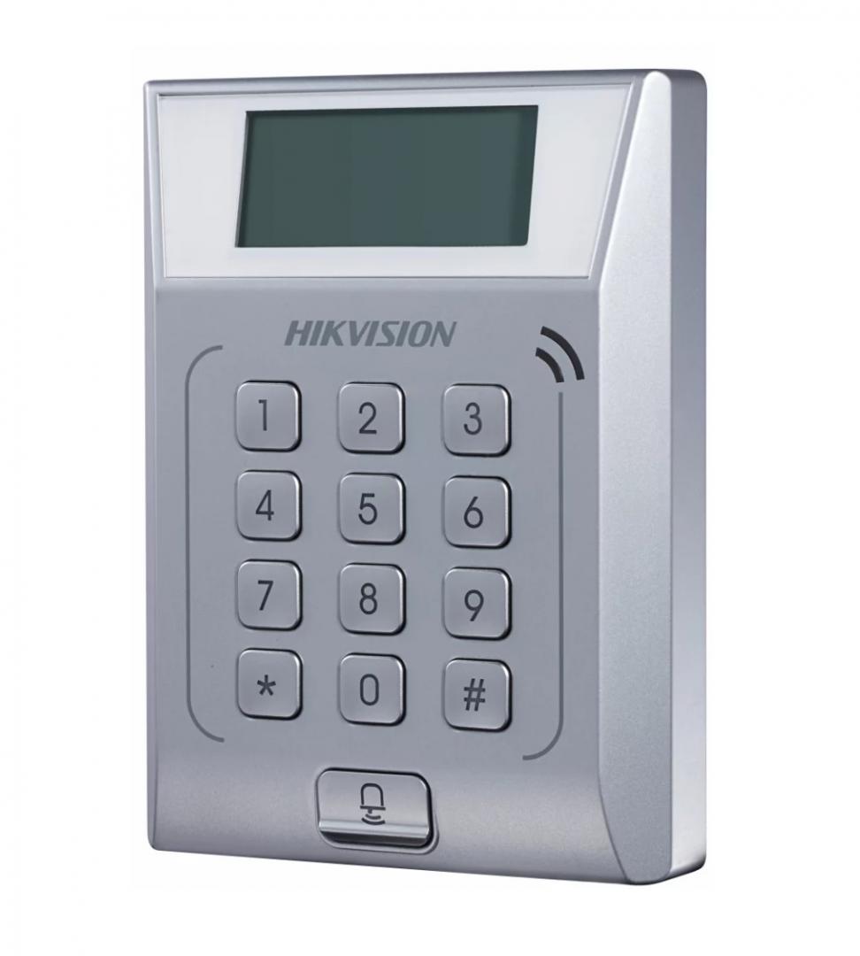 Cititor Hikvision standalone cu tastatura si card proximitate Hkvision DS-K1T802M