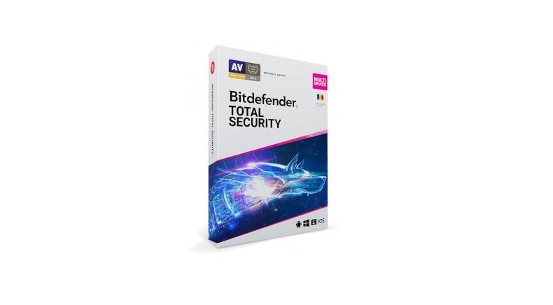 Licenta retail Bitdefender Total Security - protectie anti- malwarecompleta pentru Windows, macOS, (TS03ZZCSN2403BEN)