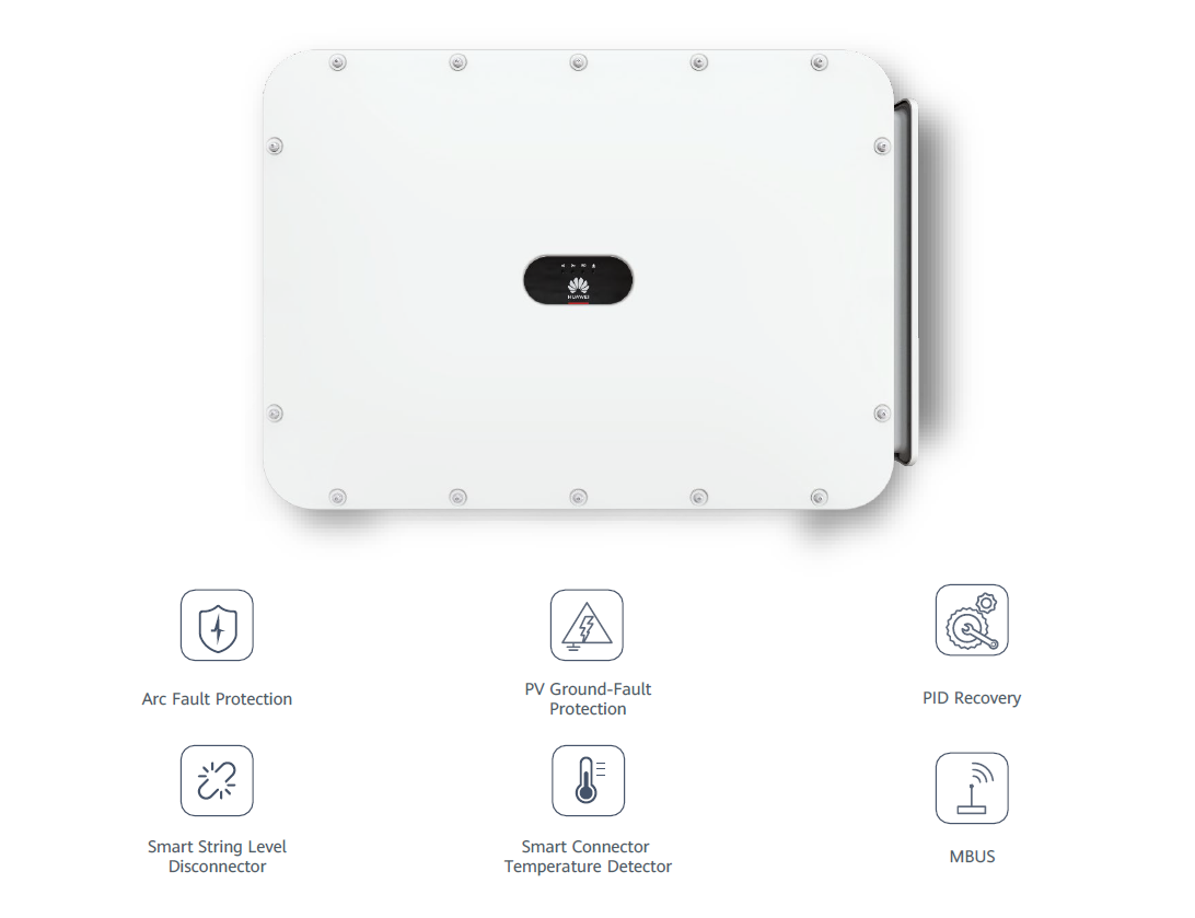 Invertor solar trifazat HUAWEI SUN2000-150K-MG0 With DC Surge Protection TYPE I &II