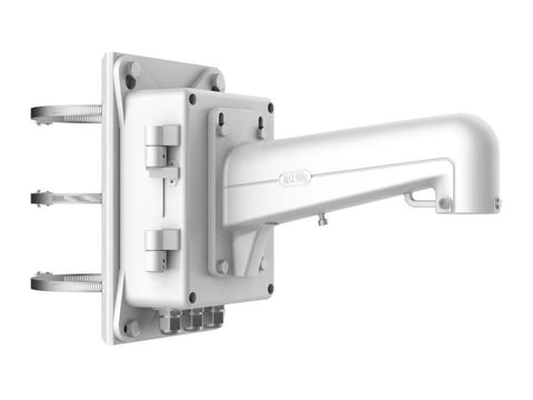 Suport de montaj pe stalp cu doza de conexiuni pentru camere PTZ Hikvision DS-1602ZJ-BOX-POLE,