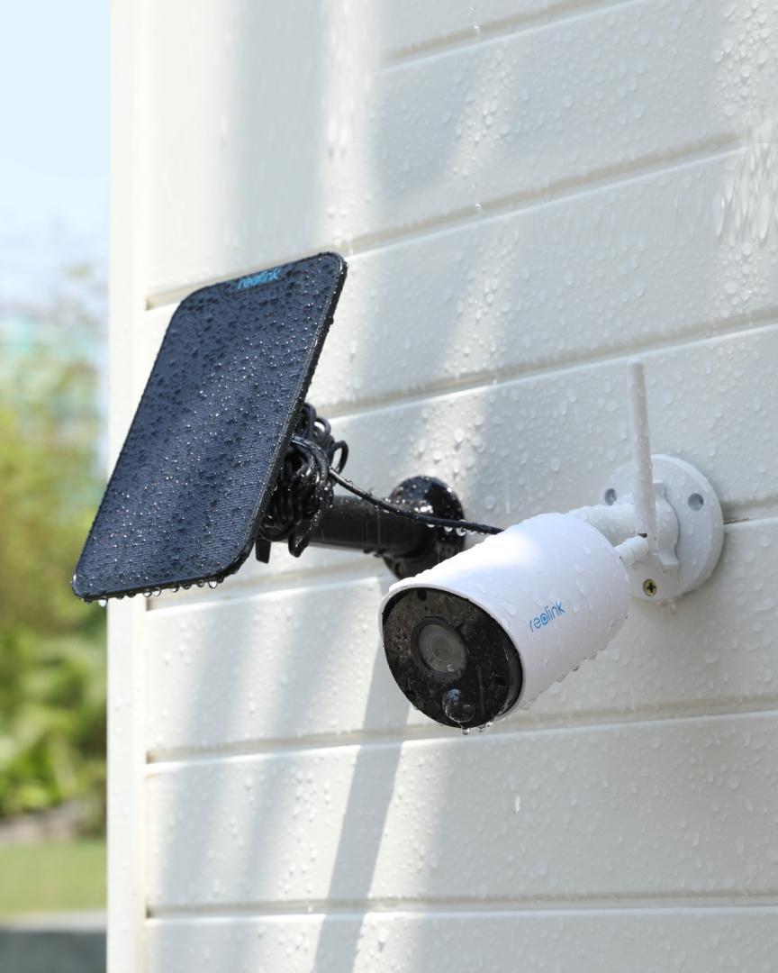 Cameră de supraveghere Reolink Argus Eco cu panou solar