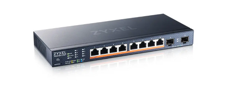 Zyxel XMG1915-10EP 8PORT gbe 2 spf+ hybr XMG1915-10EP, 8-PORT 2.5GBE