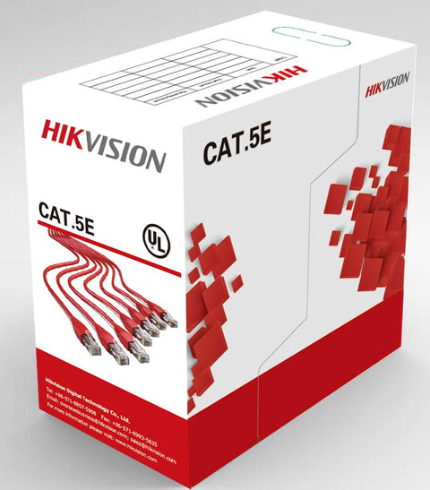 Cablu U/UTP cat. 5E 24AWG Hikvision