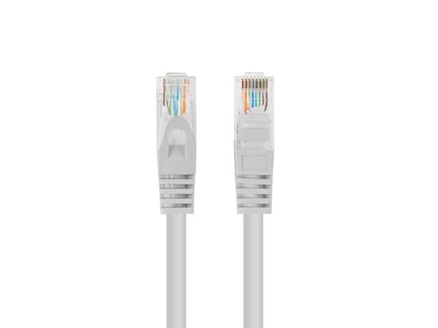 Patch cord Lanberg Cat.6 UTP 0,25 m gri, Fluke Passed