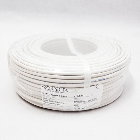 Cablu Prospecta alarma 12 x 0.22 premium, cupru 100%