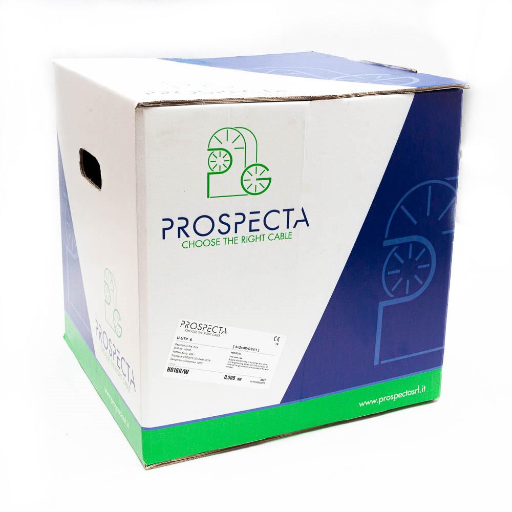 Cablu Prospecta UTP CAT 6E 4x2xAWG24, cupru 100%
