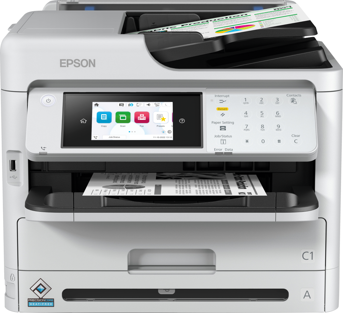 Multifunctional Epson mono Inkjet WF-M5899DWF ( Print, Copy, Scan)