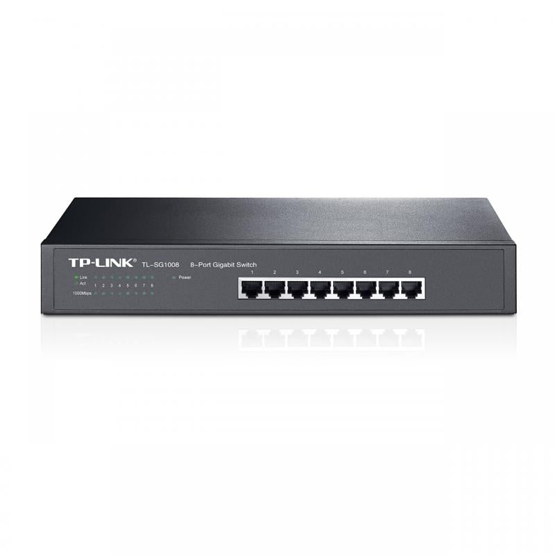 Switch TP-Link 8P-GB unmngd DESK/RM