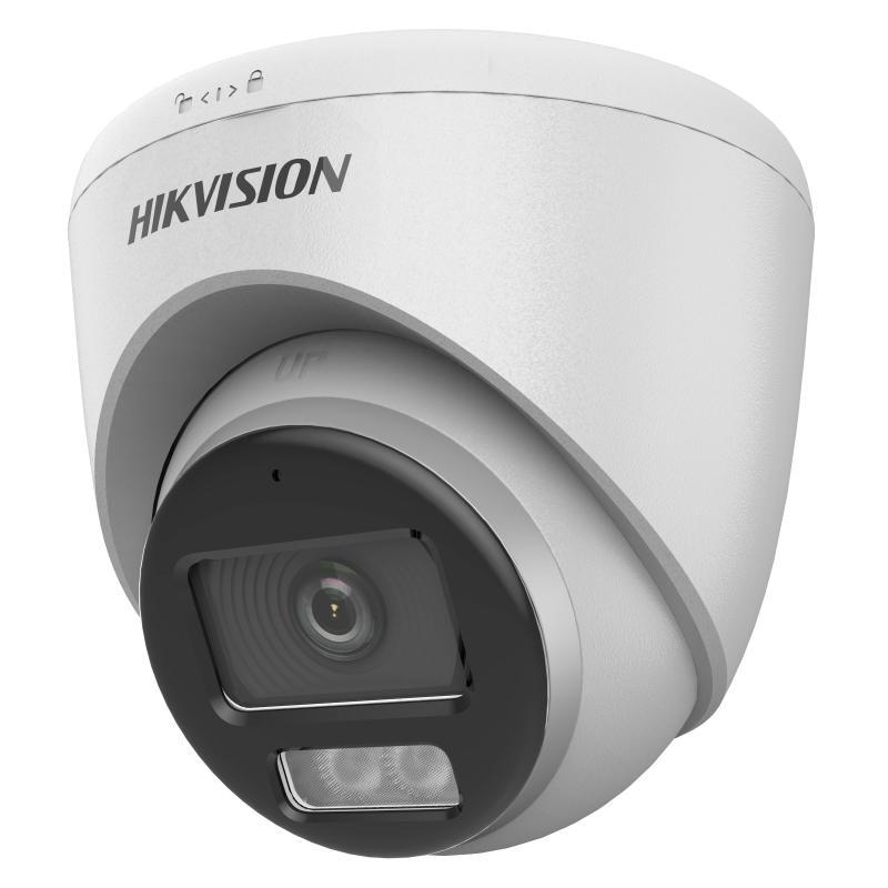 Cameră Hikvision supraveghere 3K ColorVu Fixed Turret DS-2CE72KF0T-LFS(2.8MM)