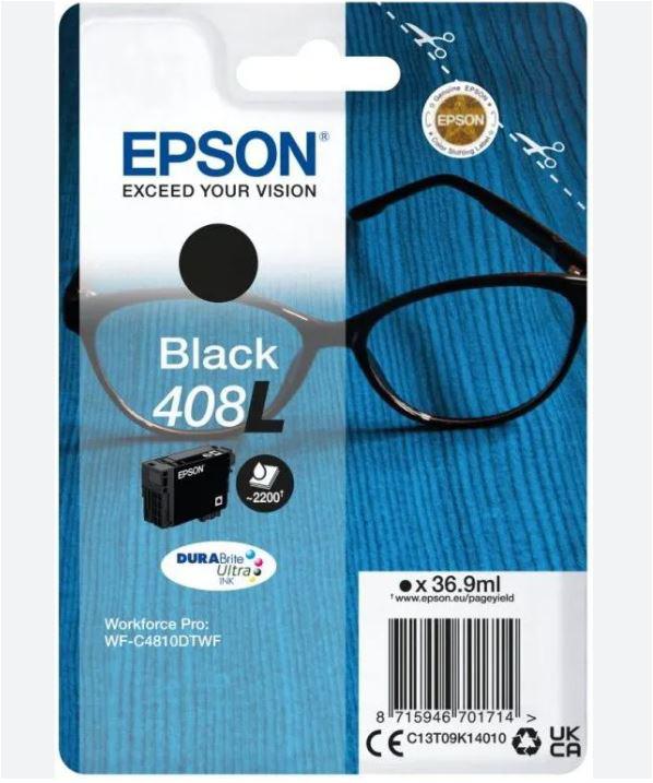 Cartuș cerneala Epson 408l Ink Tank, Black, DURABrite Ultra ink