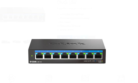D-Link DMS-108 unmanaged switch 8 port