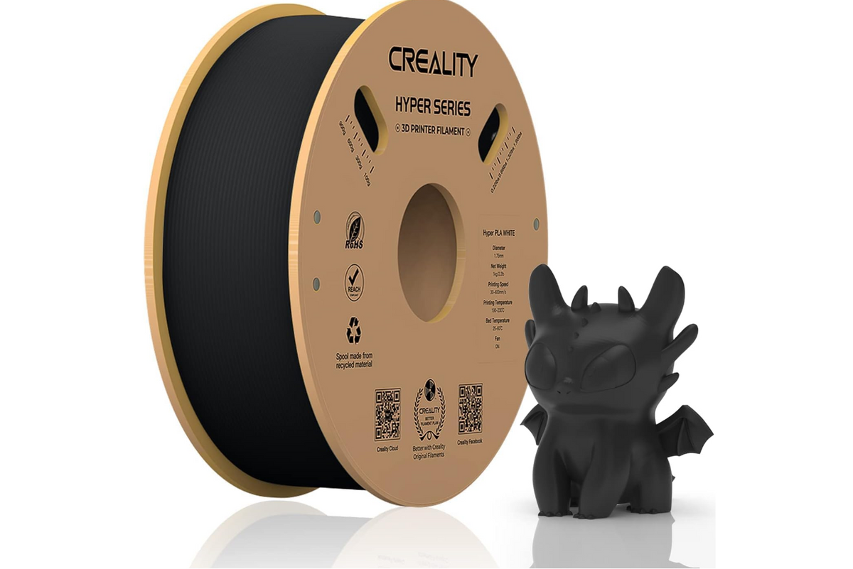 CREALITY HYPER PLA 3D Printer Filament, Black