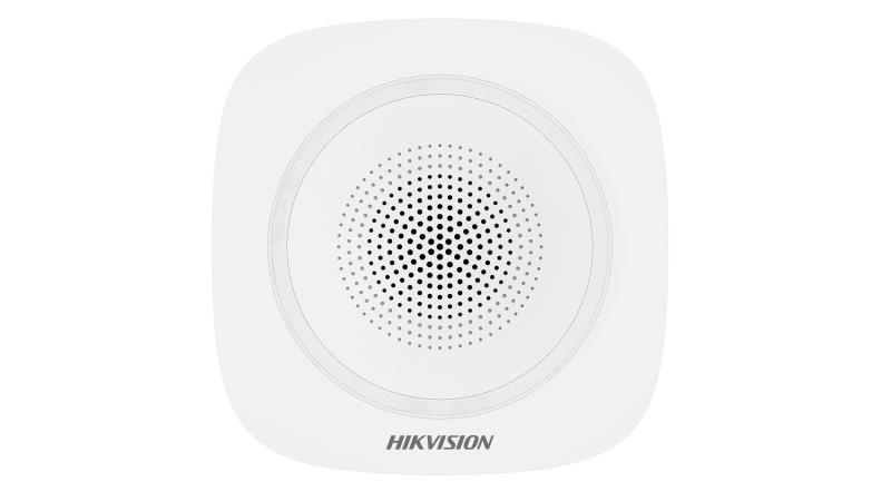 Sirenă interior wireless AX PRO Hikvision DS-PS1-I-WE(B)-R(Red Indicator)