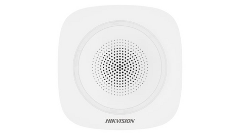 Sirenă interior wireless AX PRO Hikvision DS-PS1-I-WE(B)-R(Red Indicator)