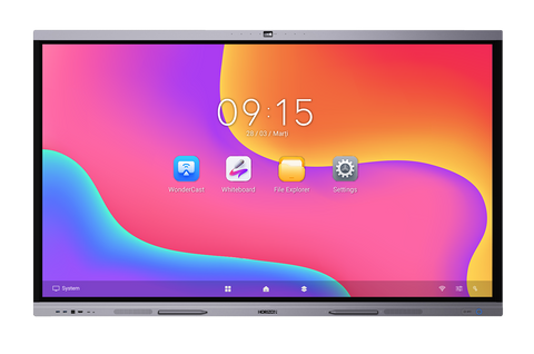 Display interactiv HORIZON A3C, 75", 4K UHD, 450nit, VA