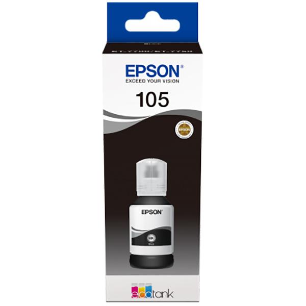 Cartuș cerneala Epson 105 ECOTANK, black, capacitate 140ml