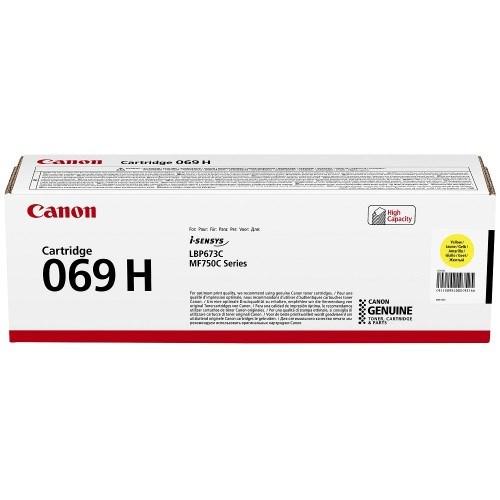 Toner Canon CRG069HY, Galben, capacitate 5500 pagini