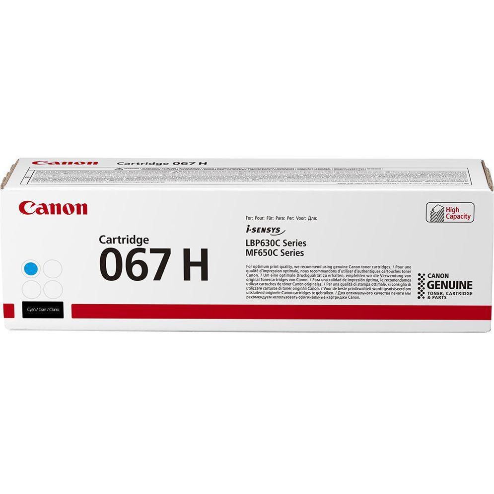 Toner Canon CRG067HC, CYAN, capacitate 2350 pagini