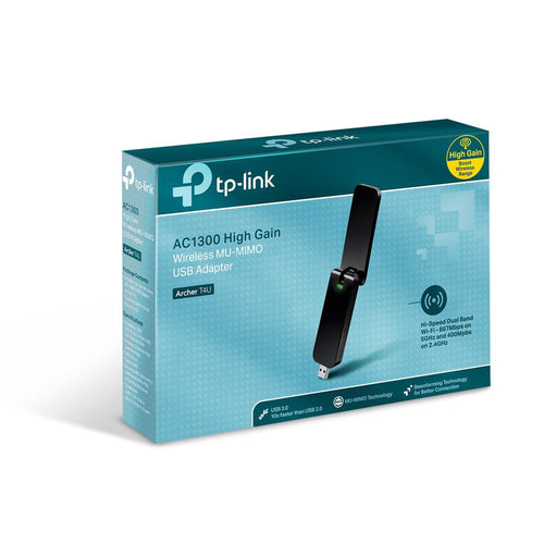 Adaptor wireless TP-Link, AC1300 Dual-band, 867/400Mbps,USB3.0,Realtek