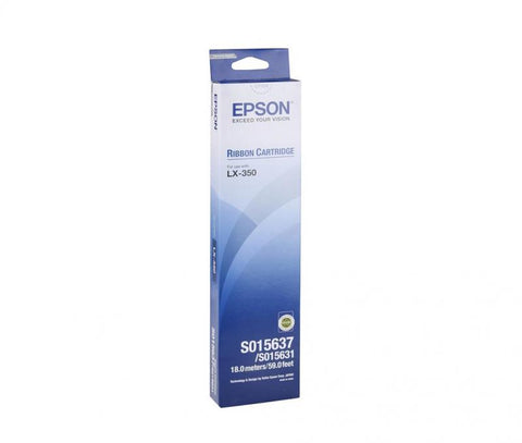 Ribbon Epson S015637, negru, pentru Epson FX-80, FX-80+, FX-800, FX-85