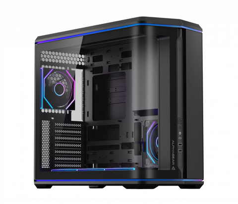 Carcasă ALPHAGEAR Nebula ARGB black