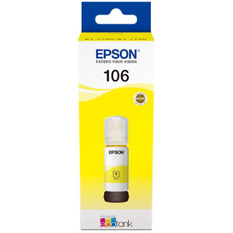 Cartuș cerneala Epson 106 ECOTANK, yellow, capacitate 70ml