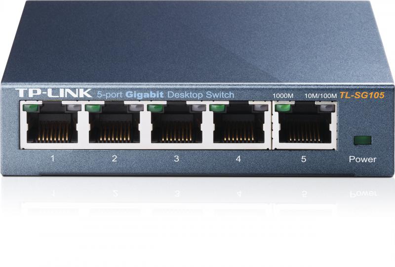 Switch TP-Link 5P-GB unmngd desk metal