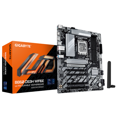 Placă de baza GIGABYTE B860 DS3H WIFI6E LGA1851, 1x HDMI 1x DP