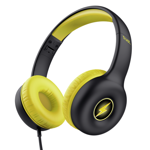 Căști Trust Nouna cu fir kids, frecventa raspuns 20 Hz - 20.000 Hz
