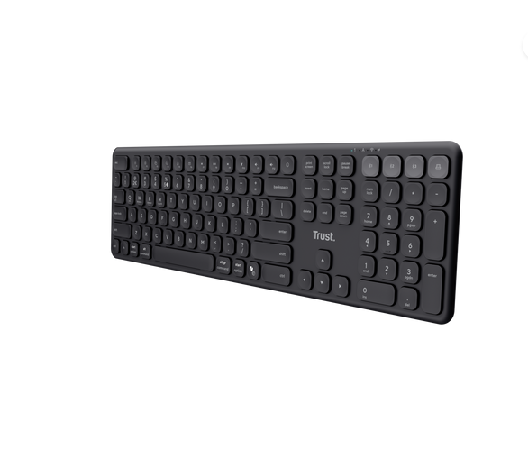 Tastatură wireless Trust Vaiya, material ABS/PC, ng