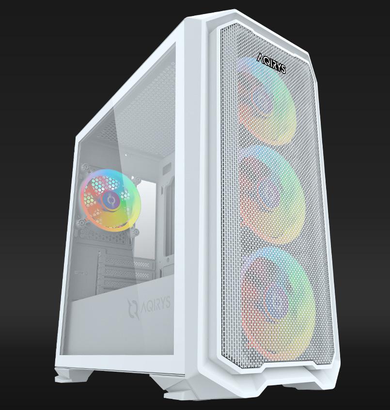 Carcasă Aqirys Wezen Midi Tower White