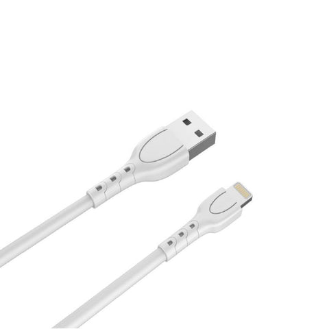 Cablu Wind Lemontti USB-A la tip Lightning, lungime 1.2m, Alb